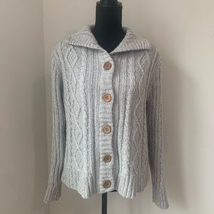 Classic St. John’s Bay cardigan. Size L